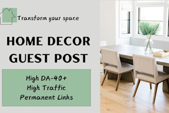 publish your home decor guest post