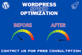do wordpress website speed optimization and fix core web vitals