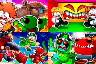 do a professional roblox thumbnail