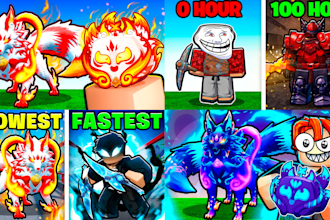 do a professional roblox thumbnail