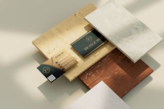 design creative a professional minimalist  , luxury business card