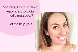 respond to your social media messages and dms