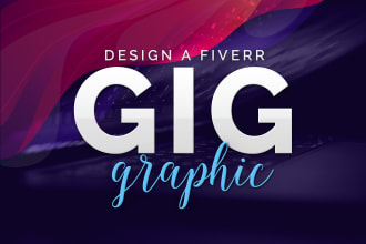 design a fiverr gig graphic