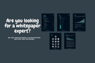 write a professional whitepaper for you