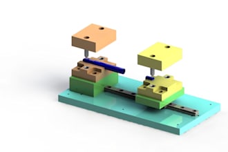 design custom mechanical part in solidworks