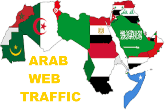 bring unlimited organic targeted arab web traffic