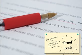 proofread your articles journals etc and make them error free