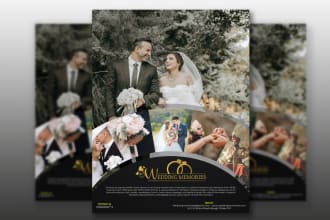 design a poster, flyer, leaflet, banner or any graphic work