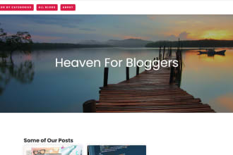 make an amazing UI django blog website
