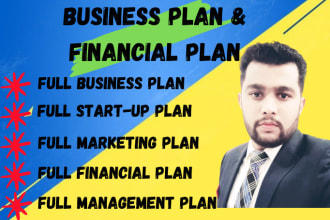 do a complete business plan startup plan investor ready plan