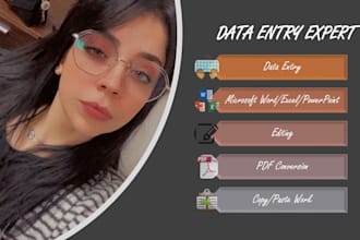 do high quality data entry work