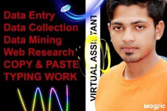 do fastest data entry,copy paste,typing