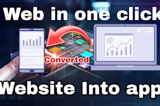 convert website to android app for you