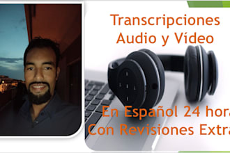 transcribe your audios or videos with great fluency and spelling