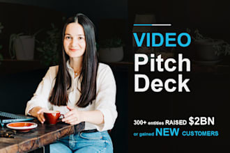create your film investor pitch deck or video presentation