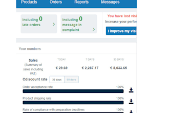 manage your cdiscount store