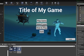 build a prototype of game idea in ue4