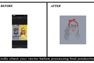 create perfect vector art for screen printing