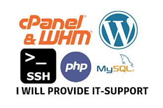 fix cpanel,whm wordpress,whmcs,vps,ssl,migration,malware plesk,dns,php issues