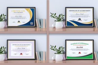 design custom and stylish certificates