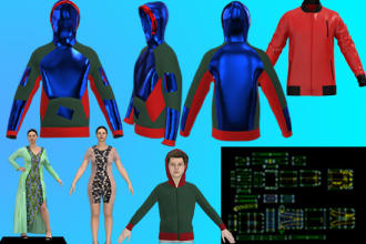 sewing pattern maker, clo 3d marvelous design specialist