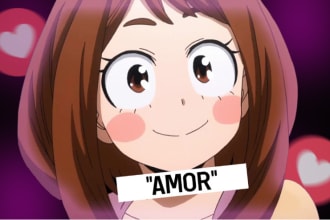 to make a  the best anime thumbnaill for you