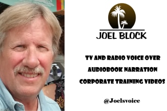 be your professional male audiobook narrator