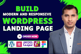 design wordpress landing pages, sales funnels, squeegee