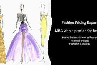 develop pricing for your new fashion collection