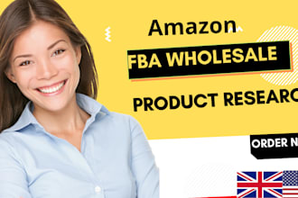 do amazon fba wholesale product research