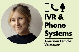 record a natural and professional sounding IVR or voicemail