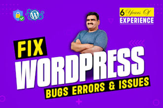 fix wordpress bug, wordpress error, theme plugin bug, setup or fix wp SMTP mail