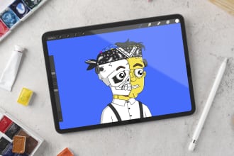 draw pfp cartoon character for any purpose