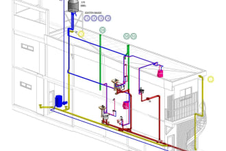 do plumbing, electrical and hvac designing on revit