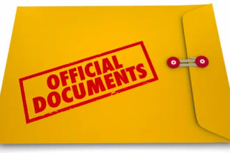 provide 2000 plus official documents for company include HR employees and others