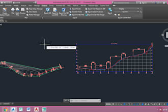 create topographic map on civil 3d for five  hours