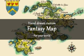 create a custom fantasy map for you