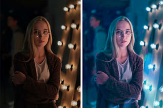 do photo editing like skin retouching and color adjustment