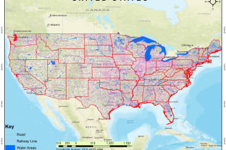 do vector raster map analysis in arcgis software