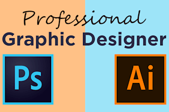 do anything in adobe photoshop or illustrator