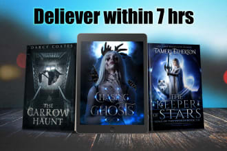 do kdp book cover design or design amazon kdp cover , kindle book cover design