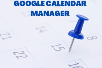 manage your google calendar