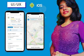 do mobile UI, android UI, iphone UI, and web design