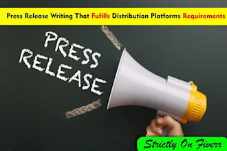 write attention catchy press release for your announcement