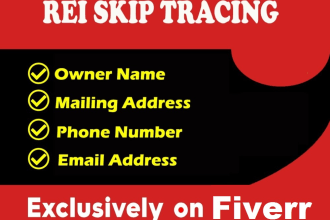 do skip tracing for your real estate business