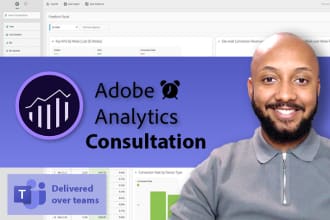 provide 1 hour adobe analytics consultations