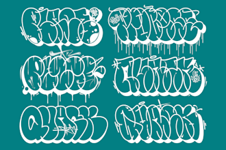 create custom graffiti throw up or graffiti bubble your name