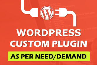 develop a wordpress plugin or customize it