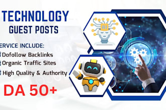 publish SEO guest post on tech and news blog for backlinks