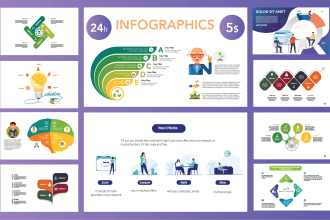 design infographic, flowchart, and a diagram within 12 hours